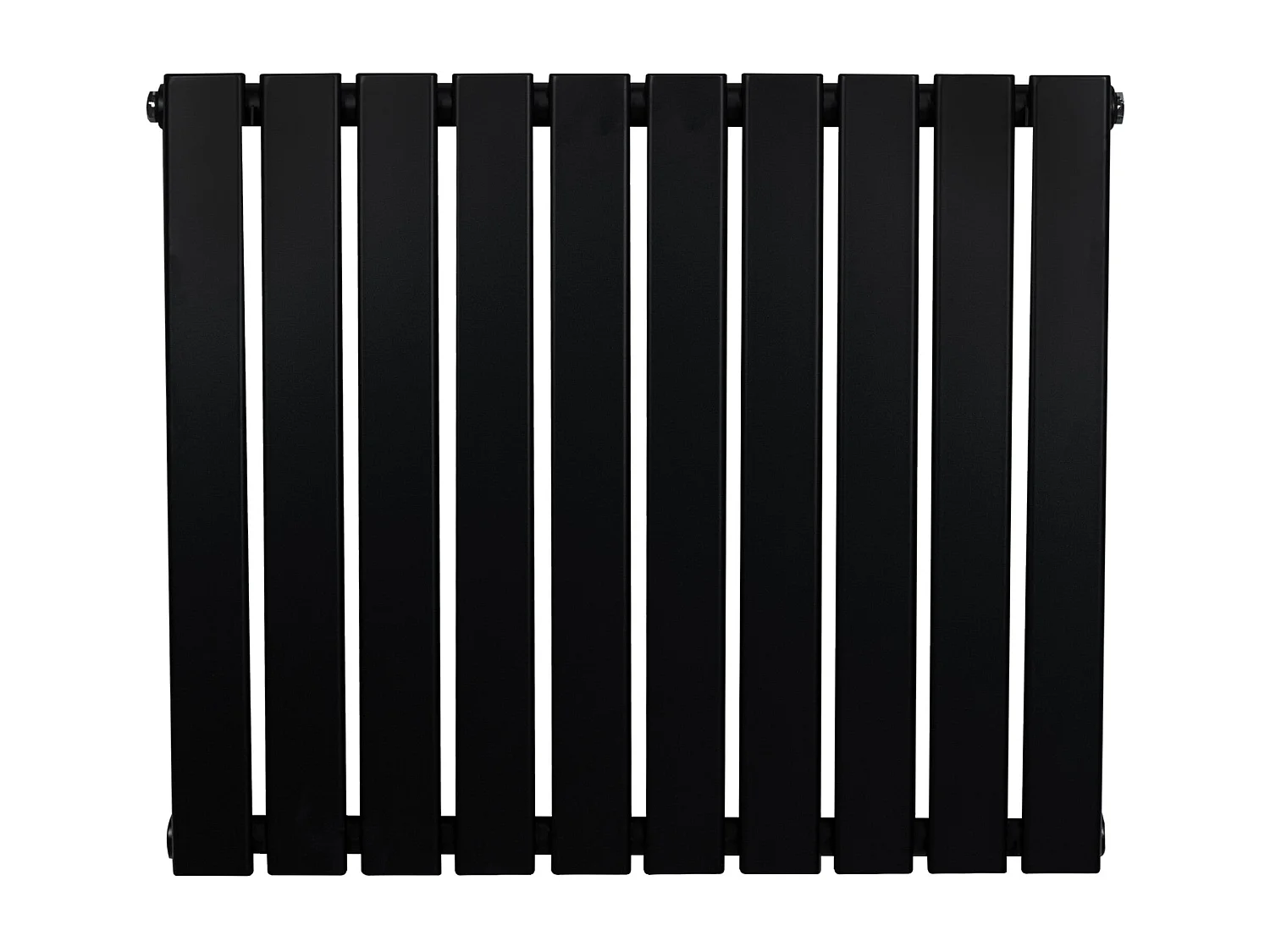 Flachheizkörper – 600mm x 700mm – Schwarz