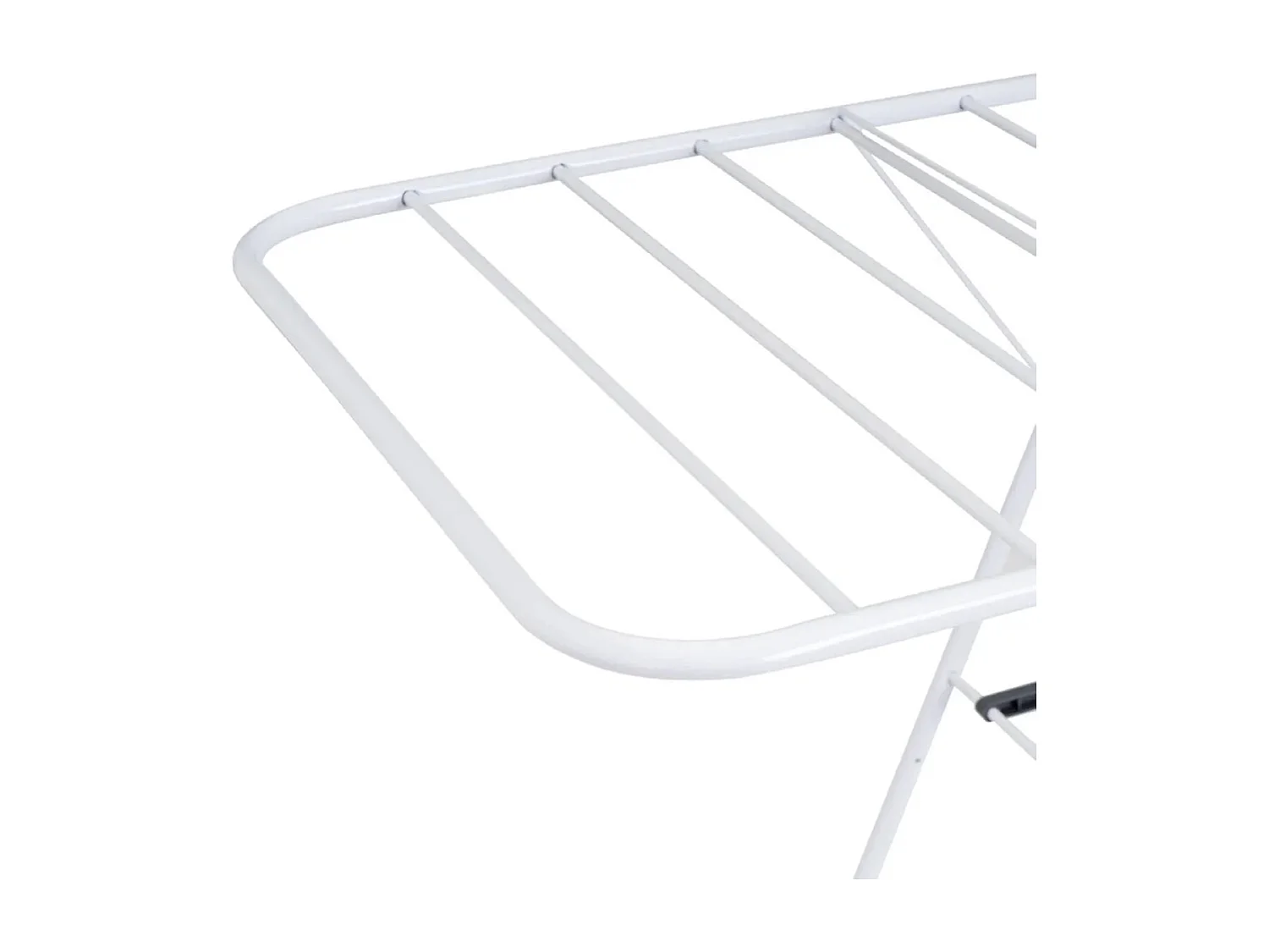 Étendoir séche-linges, séchoir à linges en métal Blanc - Longueur 137 X Largeur 59 X Hauteur 94 cm