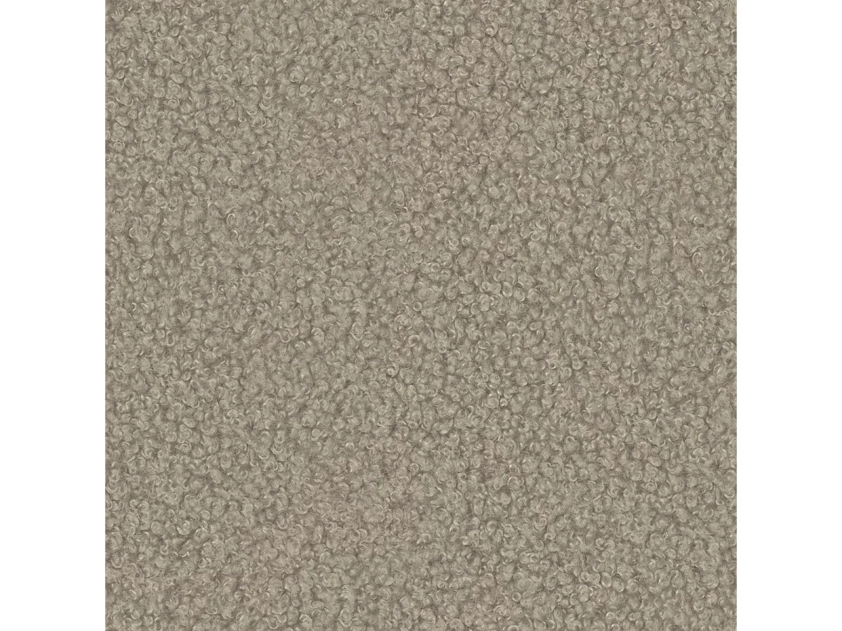 Canapé d'angle VINTESSA Beige en bouclé avec fonction de couchage