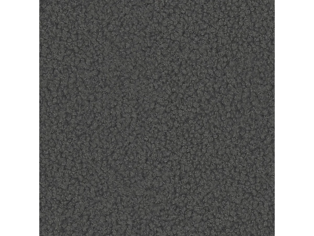 Canapé d'angle VINTESSA Gris en bouclé avec fonction de couchage