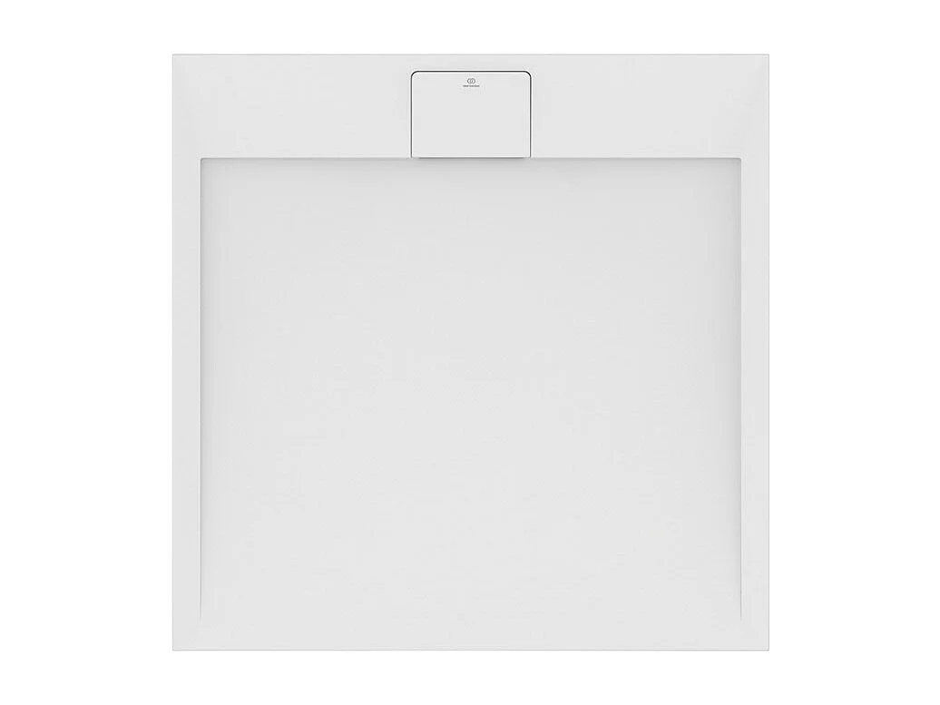 Receveur de douche antidérapant IDEAL STANDARD Ultra Flat S I.Life recoupable avec bonde longueur 80 x 80