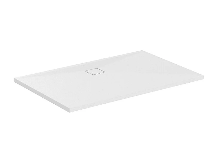 Receveur de douche antidérapant IDEAL STANDARD Ultra Flat Evo recoupable avec bonde longueur 140 x 90