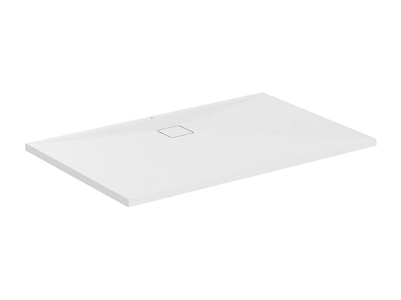 Receveur de douche antidérapant IDEAL STANDARD Ultra Flat Evo recoupable avec bonde longueur 140 x 90