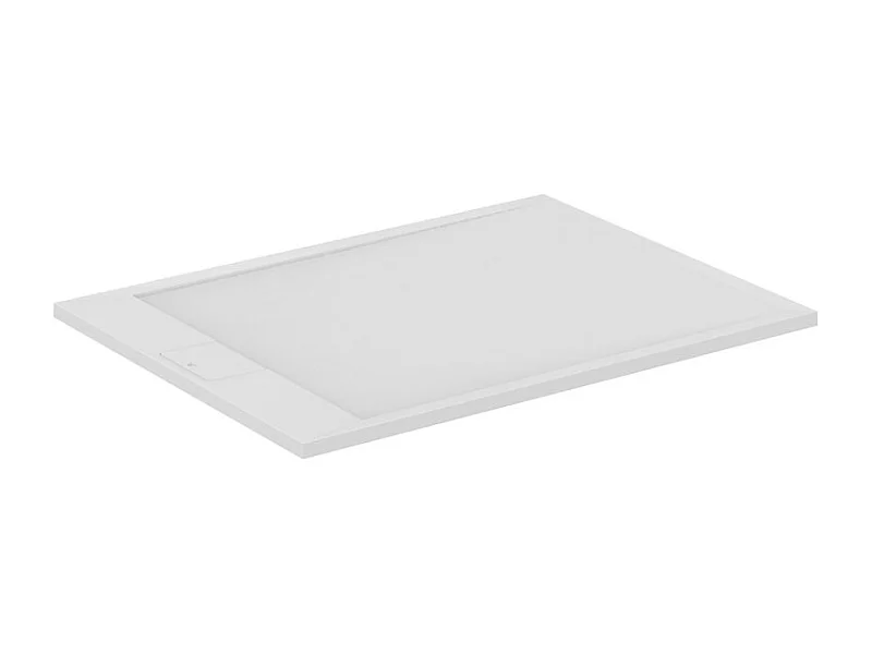 Receveur de douche antidérapant IDEAL STANDARD Ultra Flat S I.Life recoupable avec bonde largeur 120 x 80