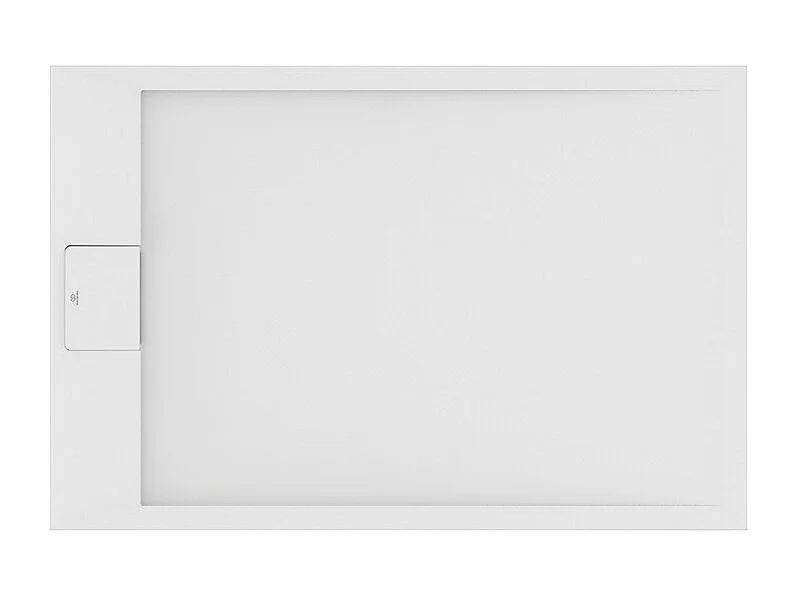 Receveur de douche antidérapant IDEAL STANDARD Ultra Flat S I.Life recoupable avec bonde largeur 120 x 90