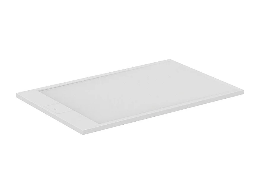 Receveur de douche antidérapant IDEAL STANDARD Ultra Flat S I.Life recoupable avec bonde largeur 140 x 90