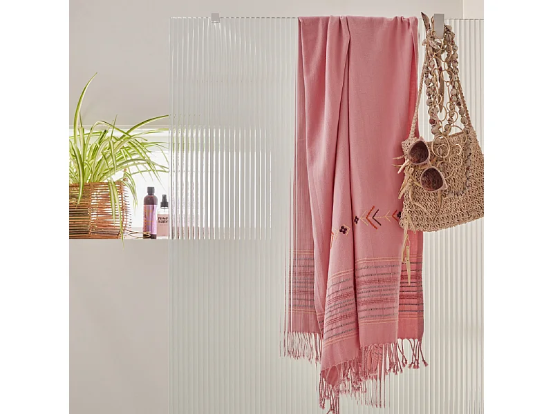 Paroi de douche JACOB DELAFON Contra flute 90cm + kit profilé Chromé