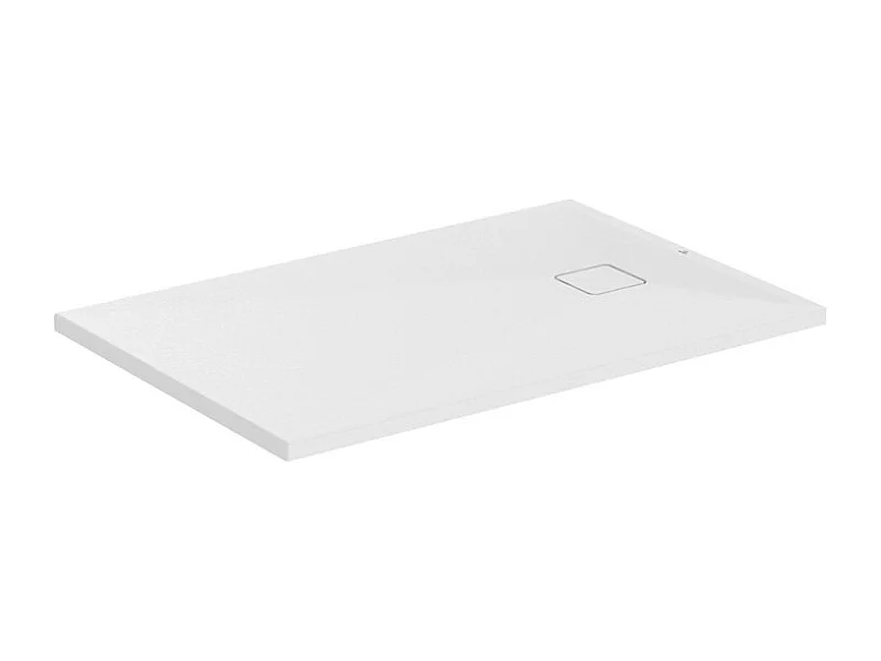 Receveur de douche antidérapant IDEAL STANDARD Ultra Flat Evo recoupable avec bonde largeur 120 x 80
