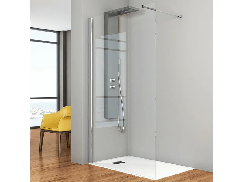 Paroi de douche 120 x 200 KINEDO Kinestyle solo walk-in