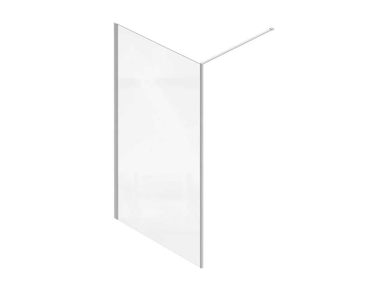 Paroi de douche à l'italienne Serenity 100 cm, Chrome Jacob Delafon