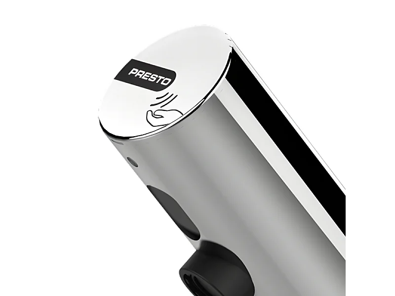 Mitigeur infrarouge sur plage avec RA pour lavabo PRESTO Linea chromé