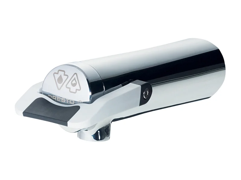 Robinet temporisé à manette souple mural pour lavabo PRESTO Neo duo chrome