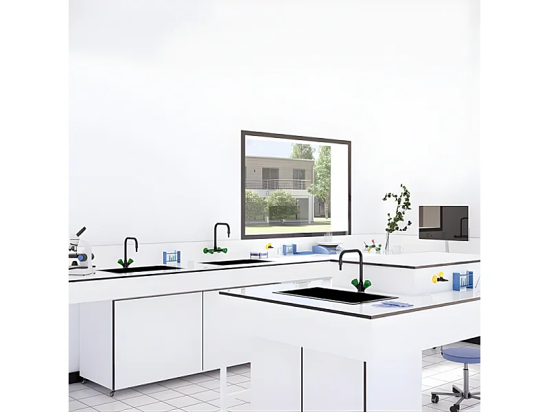 Mélangeur pour eau potable PRESTO First Labo 3 Saillie 250 mm