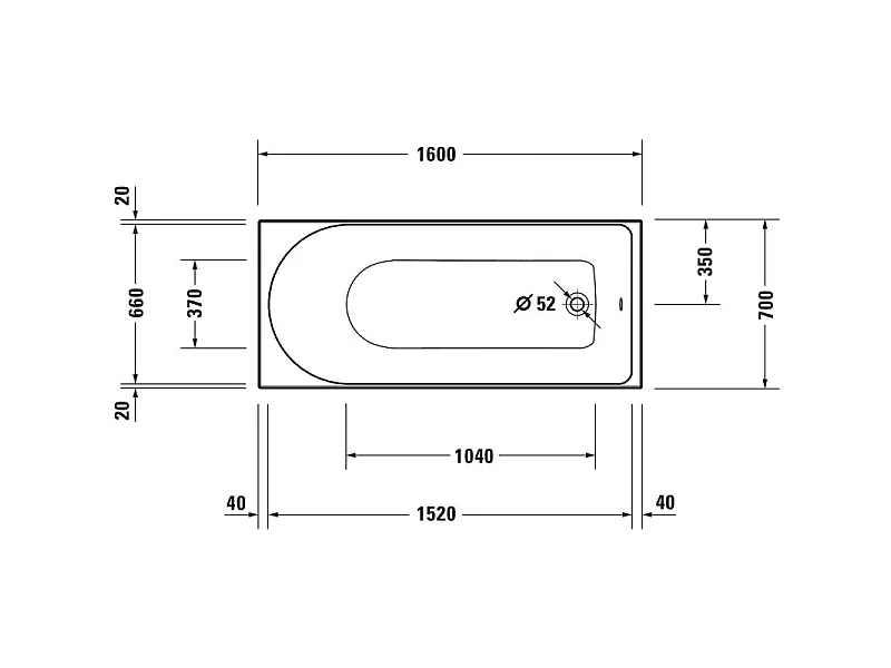 Baignoire droite 160 X 70 DURAVIT D-Neo + Pare bain AURYS Raywall noir mat version droite