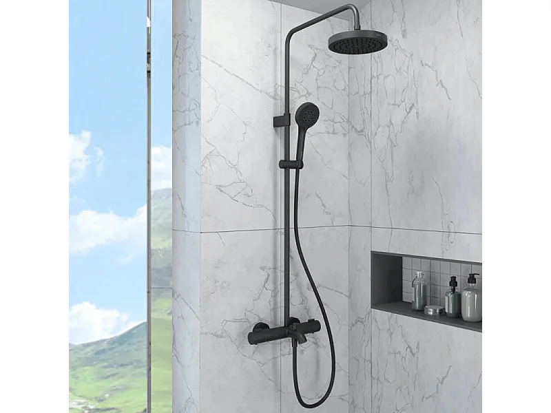 Colonne bain douche thermostatique VitrA Aquaheat Joy 220
