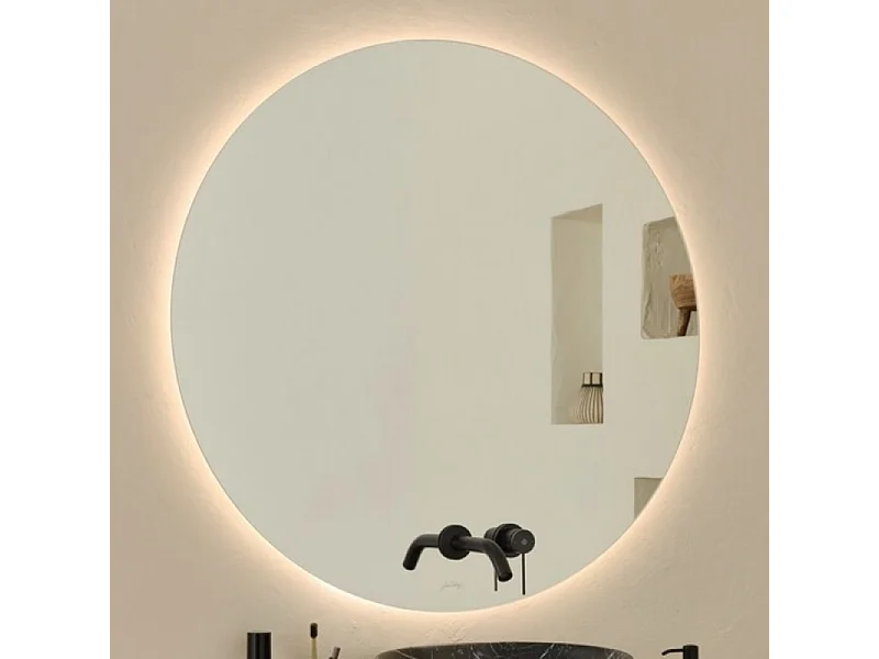 Miroir LED rond JACOB DELAFON Grands Boulevards 2 trous