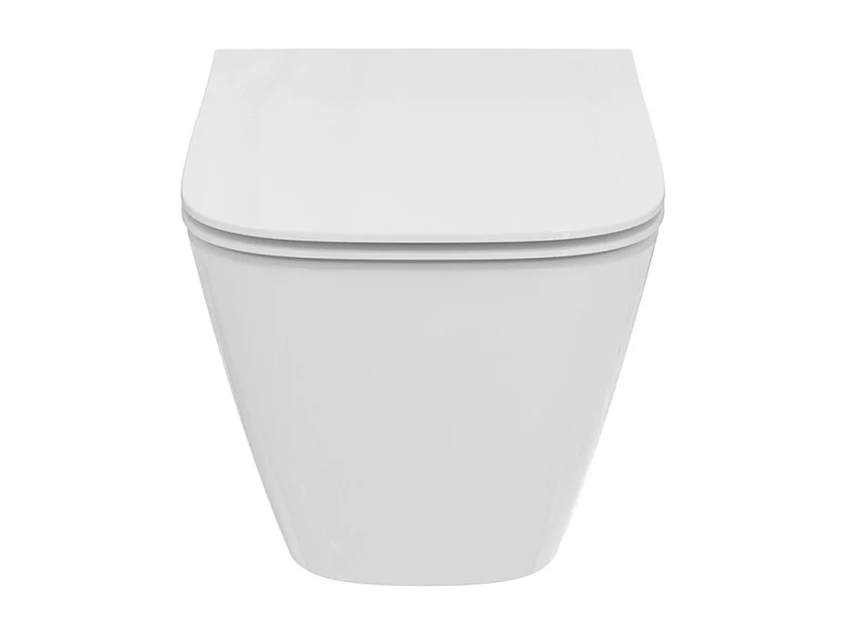 WC suspendu sans bride IDEAL STANDARD I.Life B RimLS+ avec abattant frein de chute