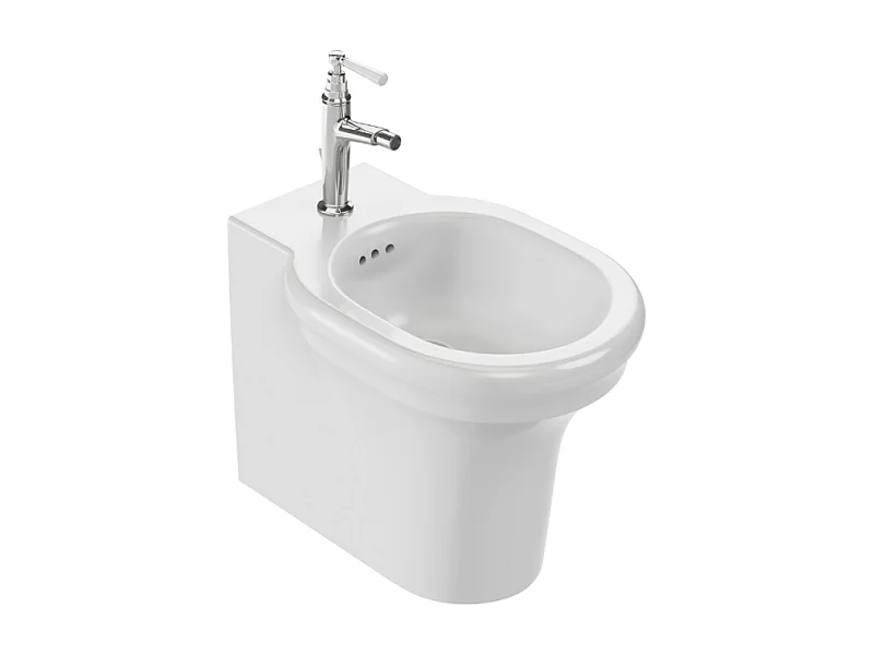 Bidet à poser au sol JACOB DELAFON Cléo 1889 blanc