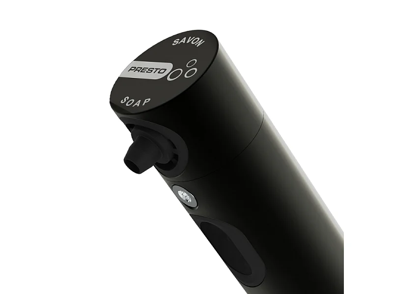 Distributeur de savon infrarouge 1L PRESTO Linea noir mat