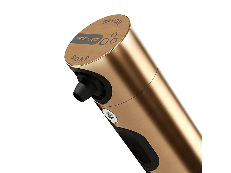 Distributeur de savon infrarouge 1L PRESTO Linea cuivre brossé