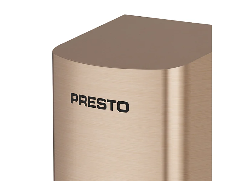 Sèche-mains sans contact mural compact PRESTO Linea cuivre brossé