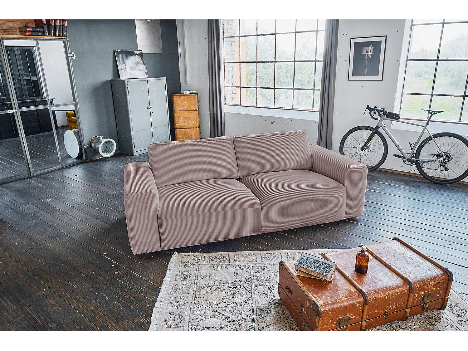 Sofa - Pink Cord - BODHI