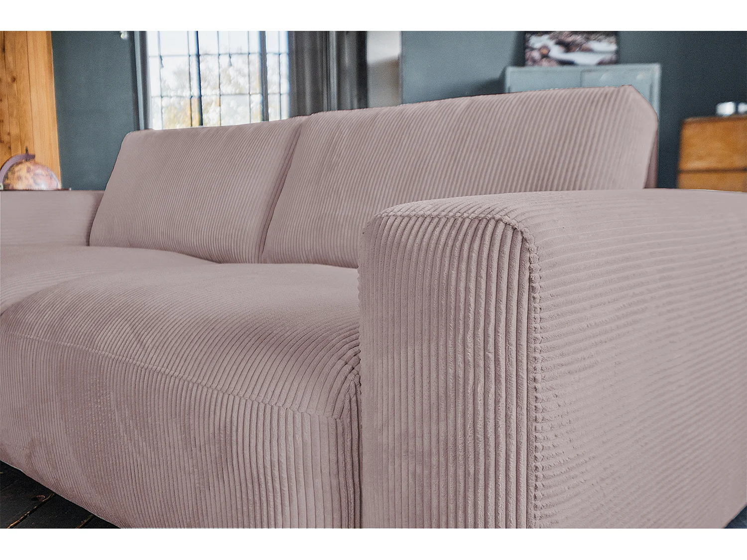 Sofa - Pink Cord - BODHI