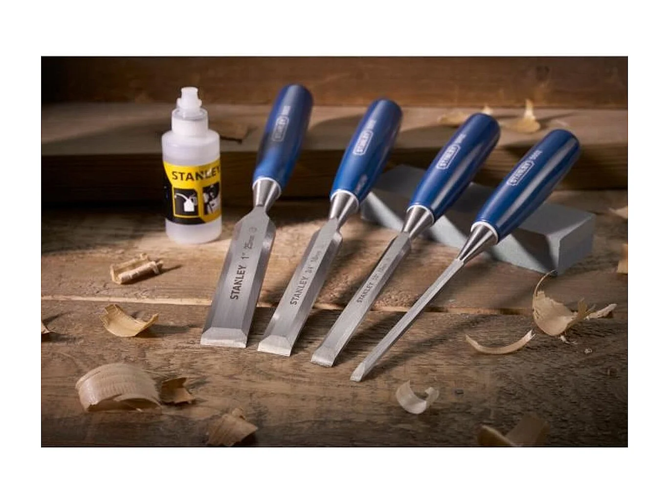 STANLEY 4 ciseaux a bois ABS