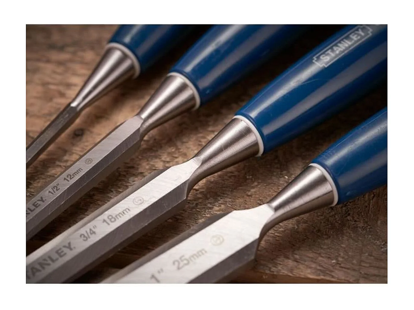 STANLEY 4 ciseaux a bois ABS