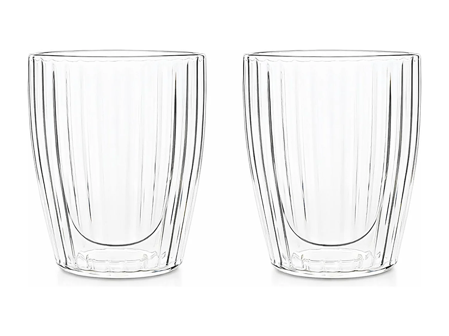 Ogo Living - Lot 2 Tasses Hera 25cl En Verre Borosilicate Double Paroi