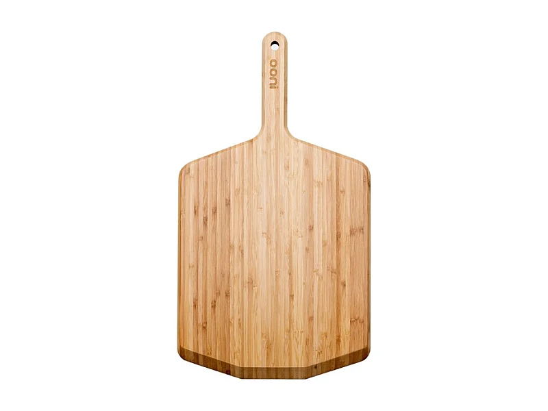Ooni bamboe pizzaschep 30 cm – Barbecue- en plancha-gereedschap, vochtbestendig serveerplankje