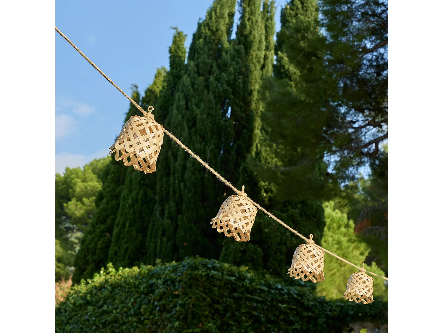 Guirlande solaire NOYA HYBRID 10 ampoules 8M