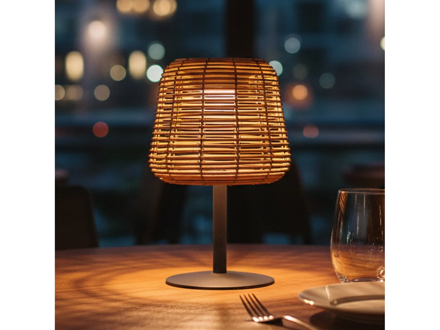 Lampe de table solaire STANDY MINI BOHEME H25cm