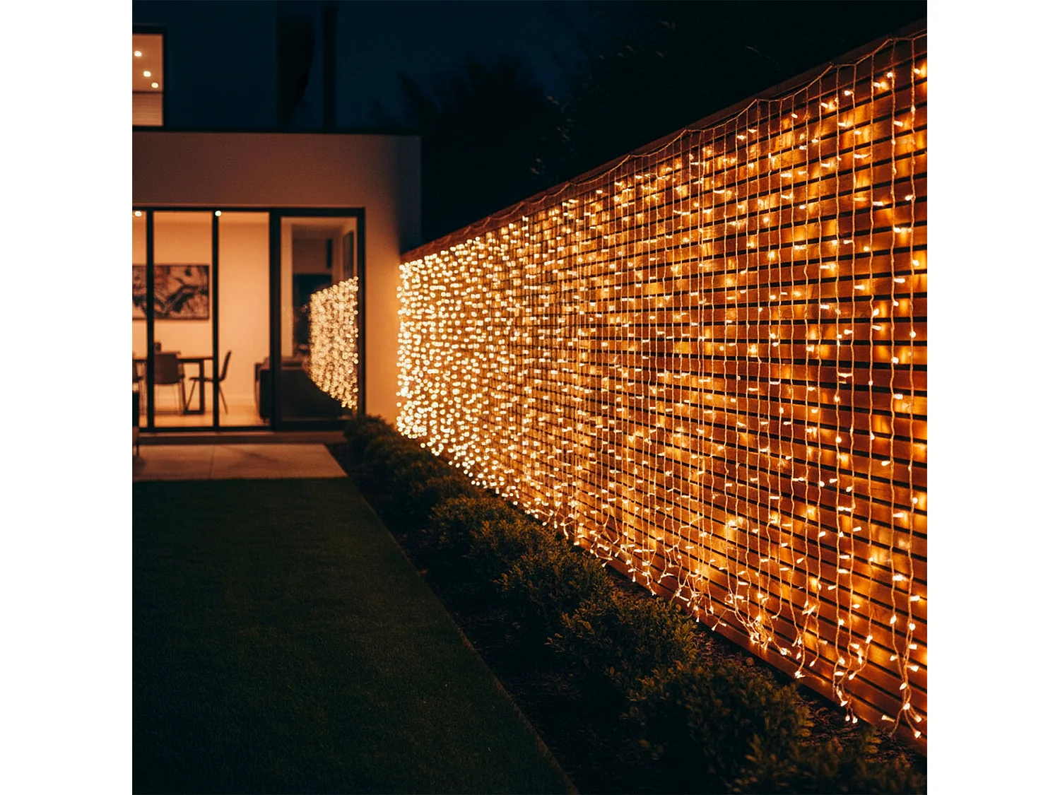 Guirlande rideau solaire YOGY CURTAIN 200 LED