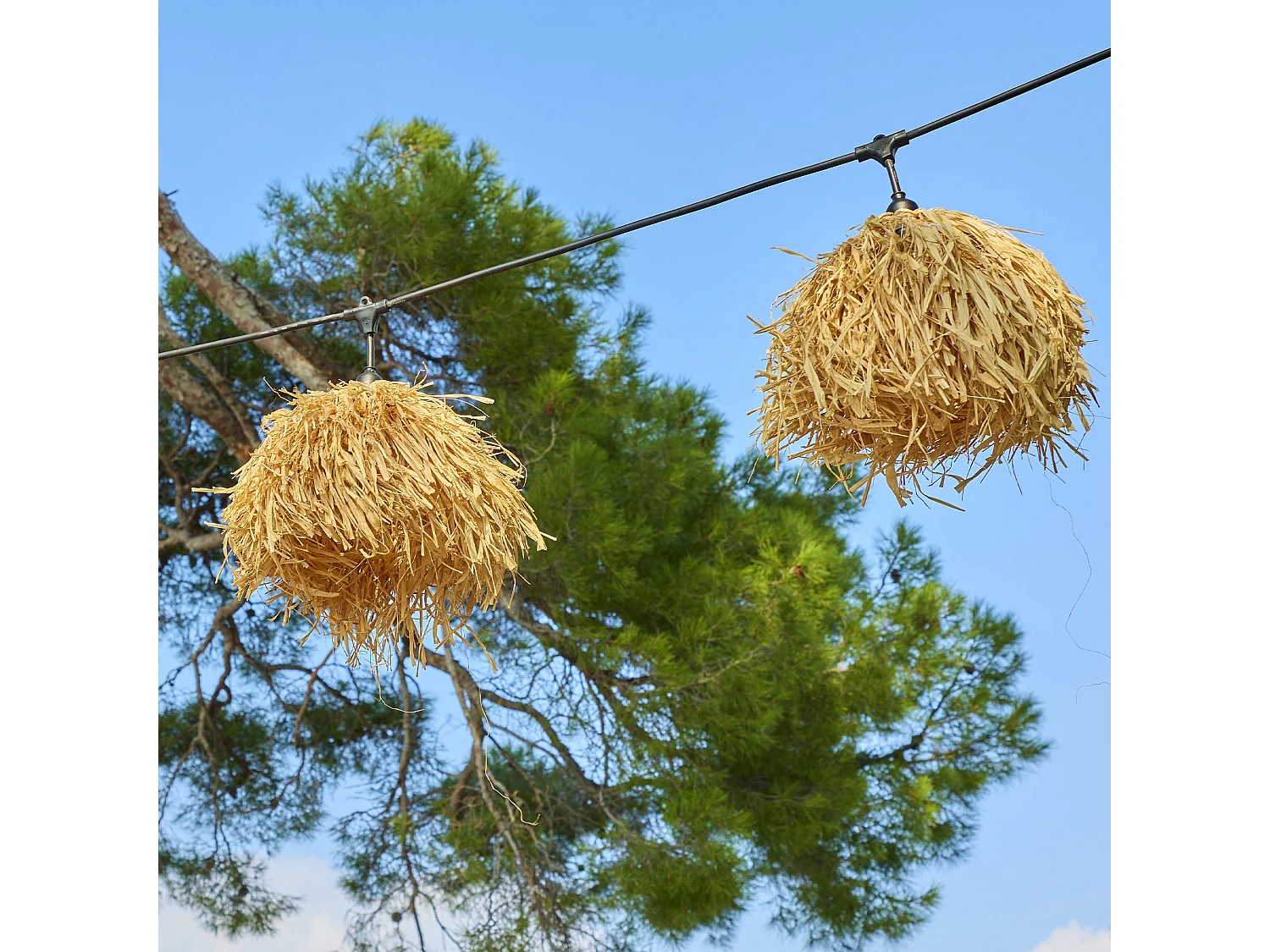 Guirlande connectable FRUFRU 7 ampoules E27 6M