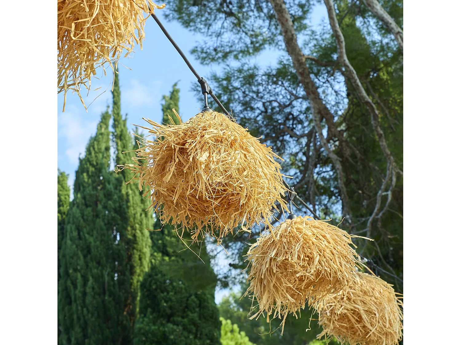 Guirlande connectable FRUFRU 7 ampoules E27 6M