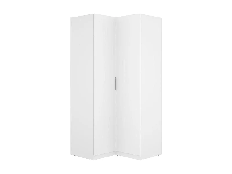 Armario esquinero Emax 2 puertas blanco 203,5x95x97 cm