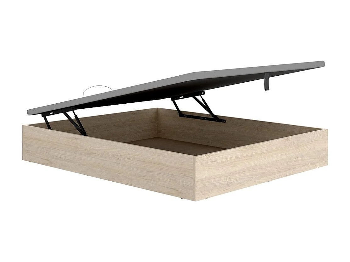 Canapé Nest diseño abatible natural 28,5x135x190 cm