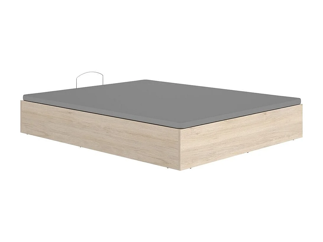 Canapé Nest diseño abatible natural 28,5x135x190 cm