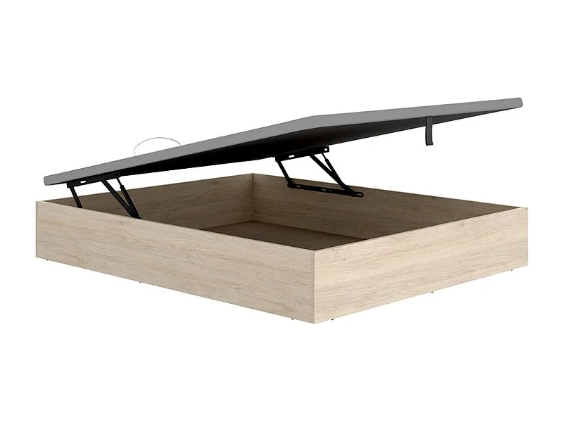 Canapé Nest diseño abatible natural 28,5x135x190 cm