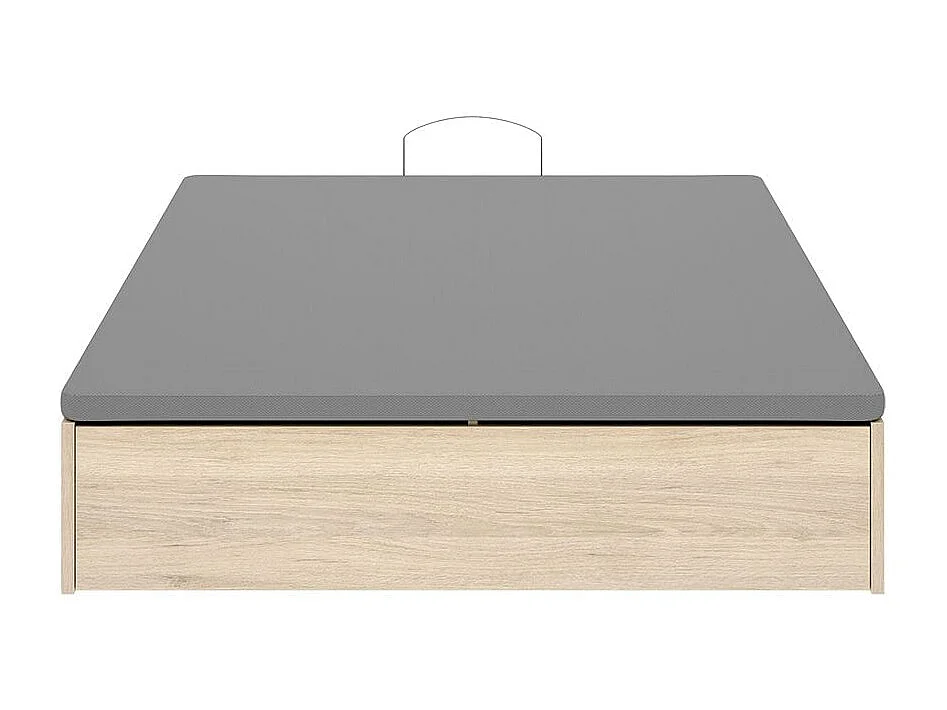 Canapé Lan diseño abatible con zapatero 12 pares natural 32x150x190 cm