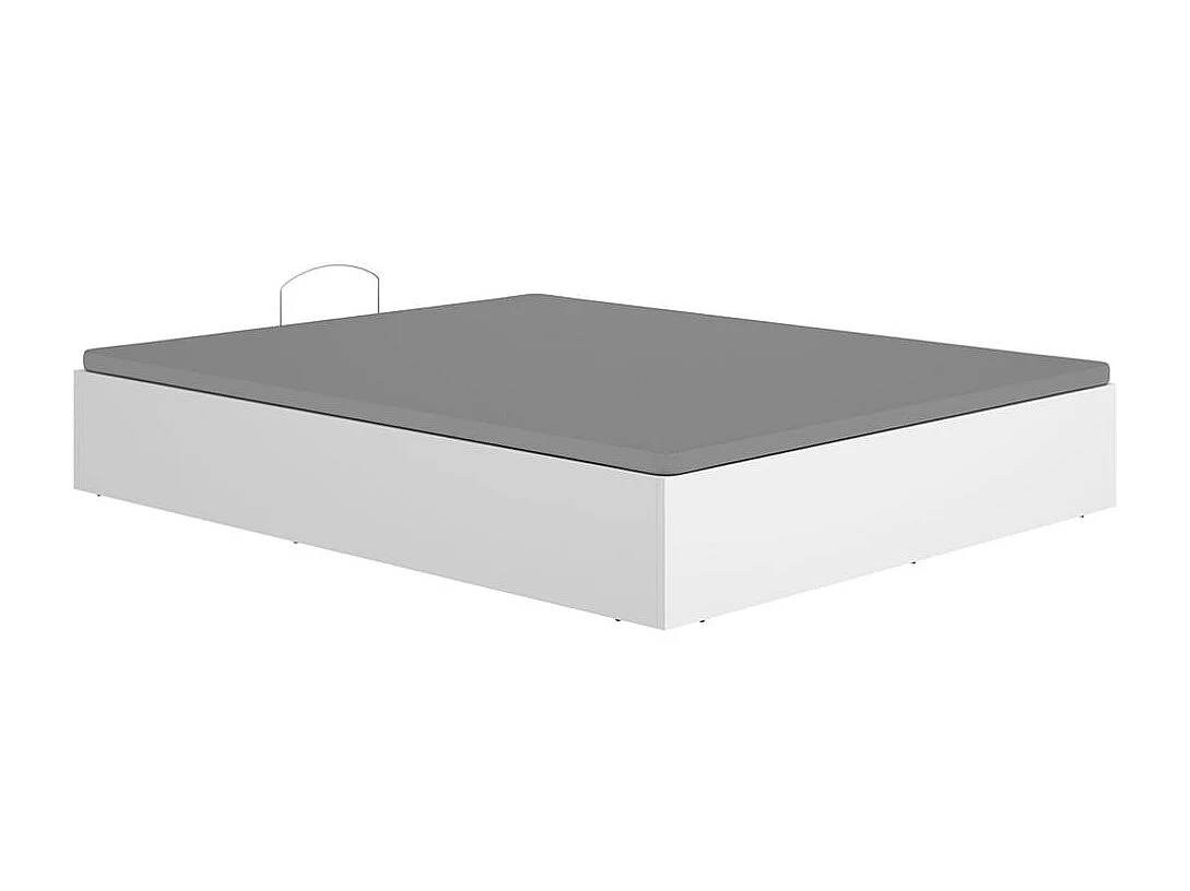 Canapé Nest diseño abatible blanco 28,5x135x190 cm