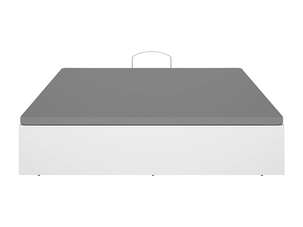Canapé Nest diseño abatible blanco 28,5x135x190 cm