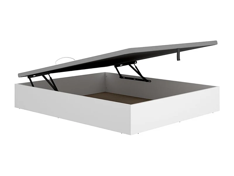 Canapé Nest diseño abatible blanco 28,5x135x190 cm