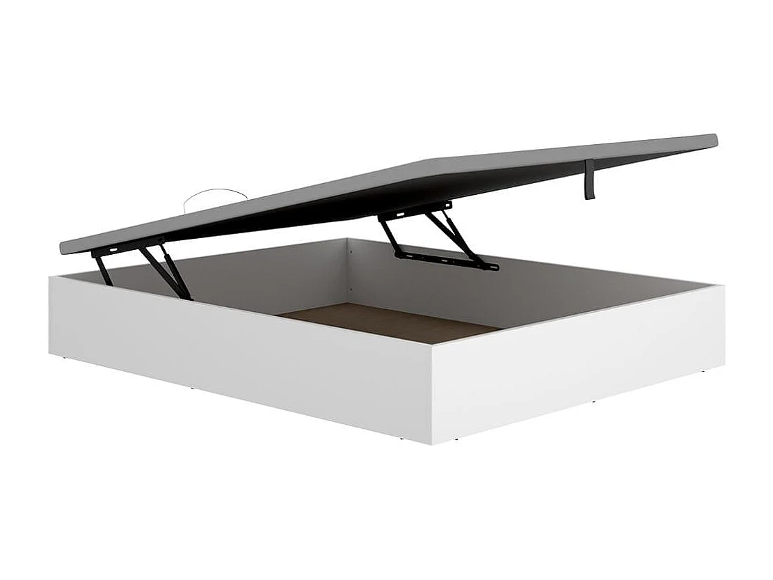 Canapé Nest diseño abatible blanco 28,5x150x190 cm