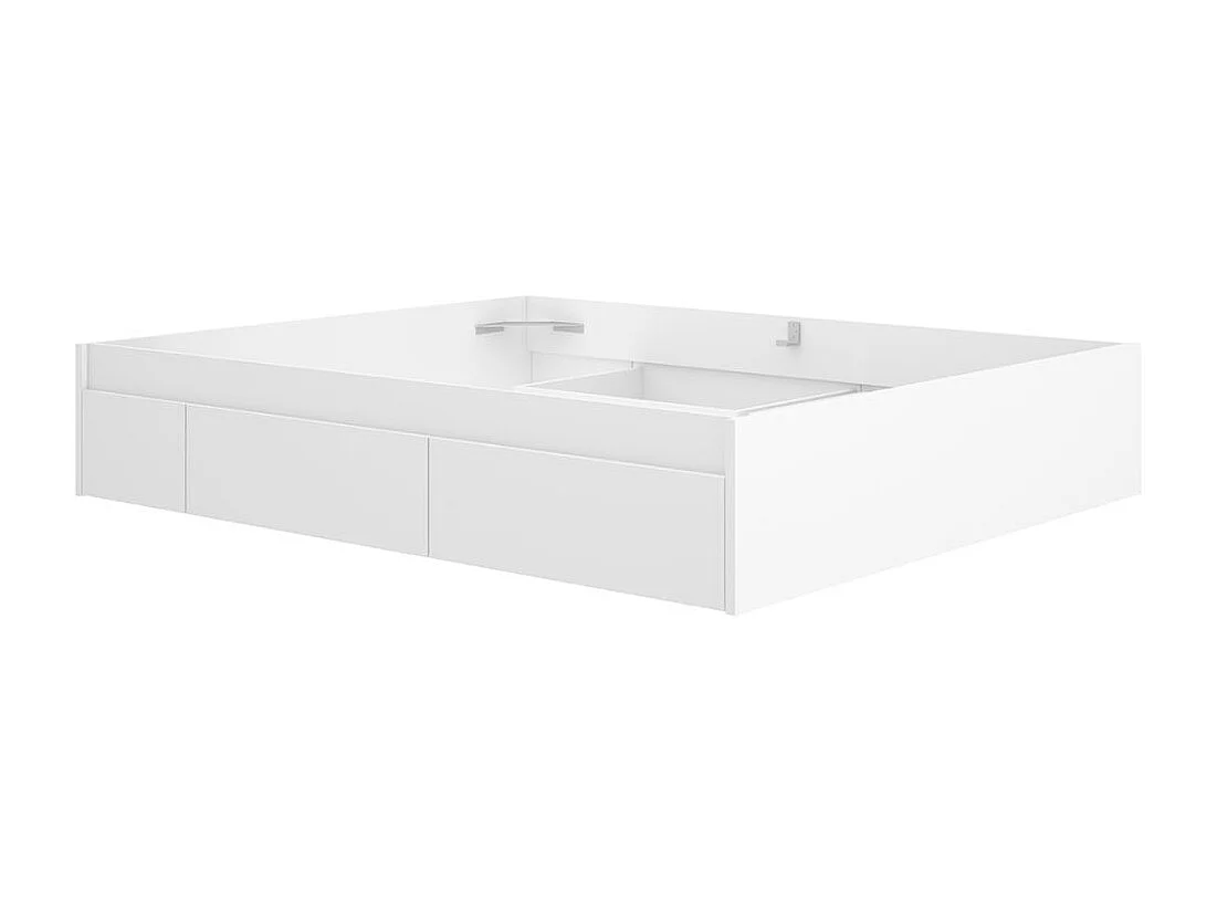 Estructura de cama Alice con 4 cajones blanco 36,7x160x196,4 cm
