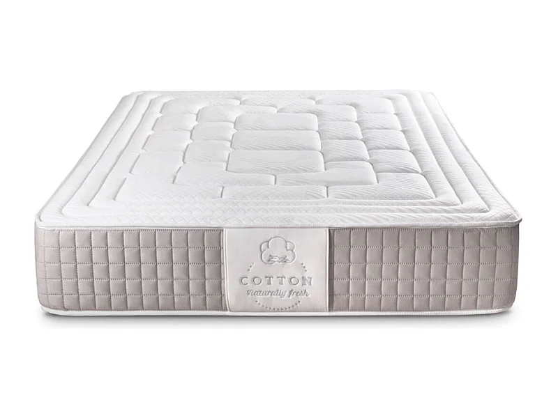 Colchón Cotton Comfort Viscotechnology núcleo Flexcel 28kg/m3 blanco 160x190 cm