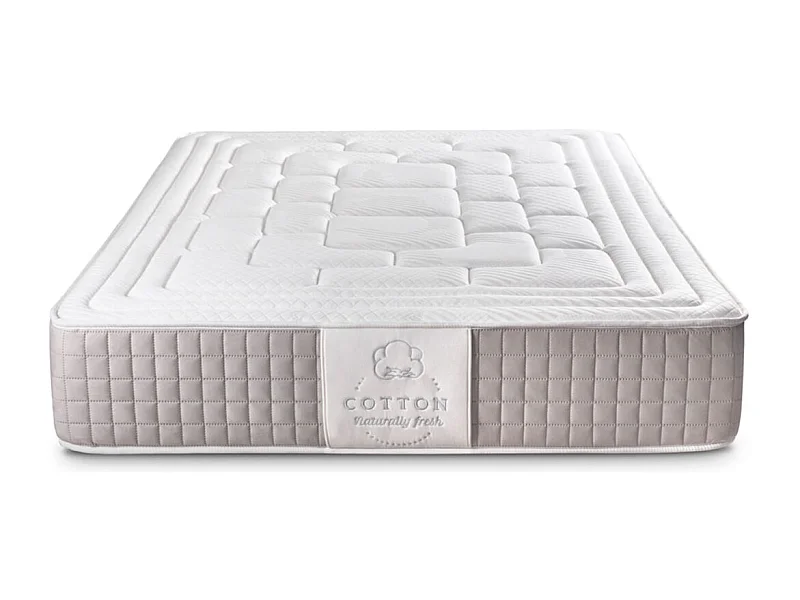 Colchón Cotton Comfort Viscotechnology núcleo Flexcel 28kg/m3 blanco 160x200 cm