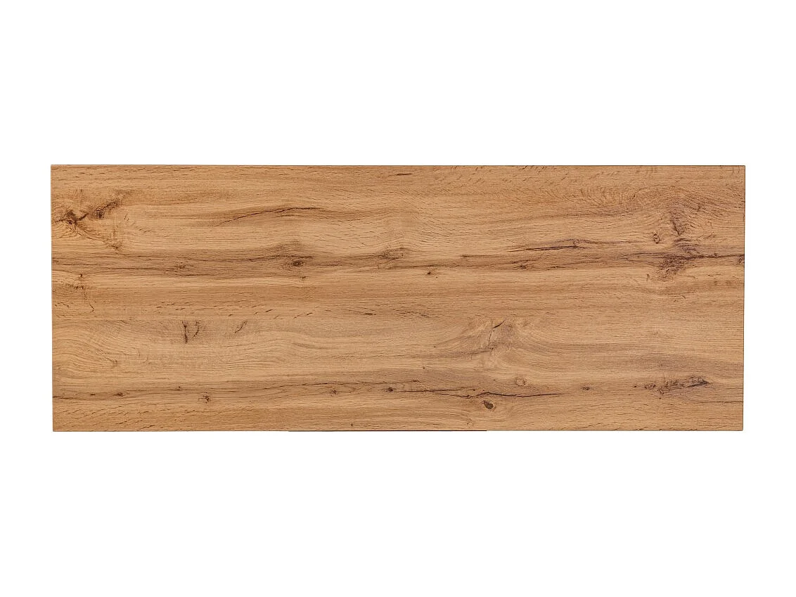 Plan para mueble bajo lavabo NOXERA – 120 cm – Color roble wotan – Para colocar