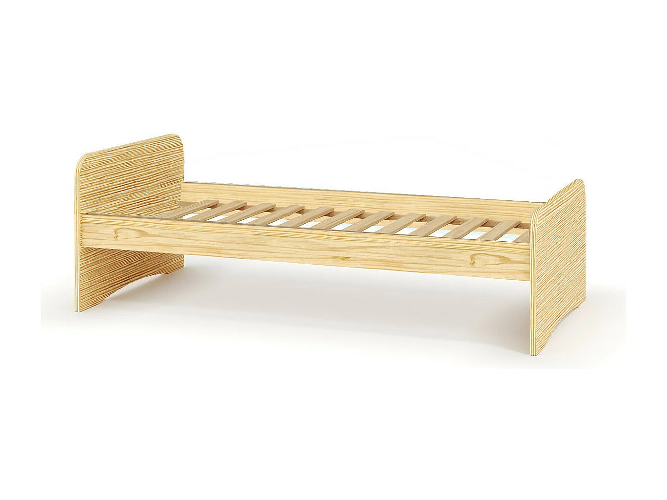 Lit 90x200 cm bois massif bois TALIA